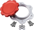ALLSTAR PERFORMANCE ALL40134 Fuel Cell Cap and Bung JAZ 6-Bolt Red ALL40134