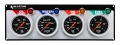 ALLSTAR PERFORMANCE ALL80114 4 Gauge Panel A/M OP/WT/OT/FP