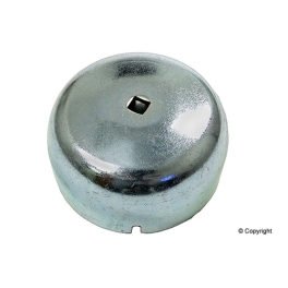 King Pin Dust Cap, with Speedo Hole, Beetle & Ghia 46-65, Ea