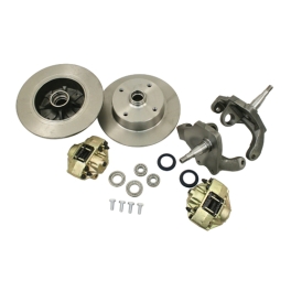 Drop Spindle Disc Brake Kit, 5 On 4-3/4 Chevy, Ball Joint