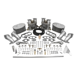 Dual 45mm D-Series Carb Kit, Deluxe Kit for Type 4 VW