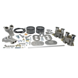 Dual 40mm D-Series Carb Kit, Deluxe Kit for Type 3 VW