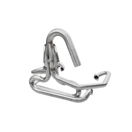 Bobcat Exhaust, 1-1/2 with U-Bend Stinger, Stainless
