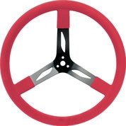 Red 17 In  Steel Steering Wheel 68-0041