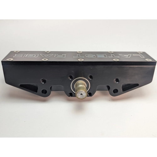 Billet Heavy Duty Center Load Rack & Pinion, Black Anodized