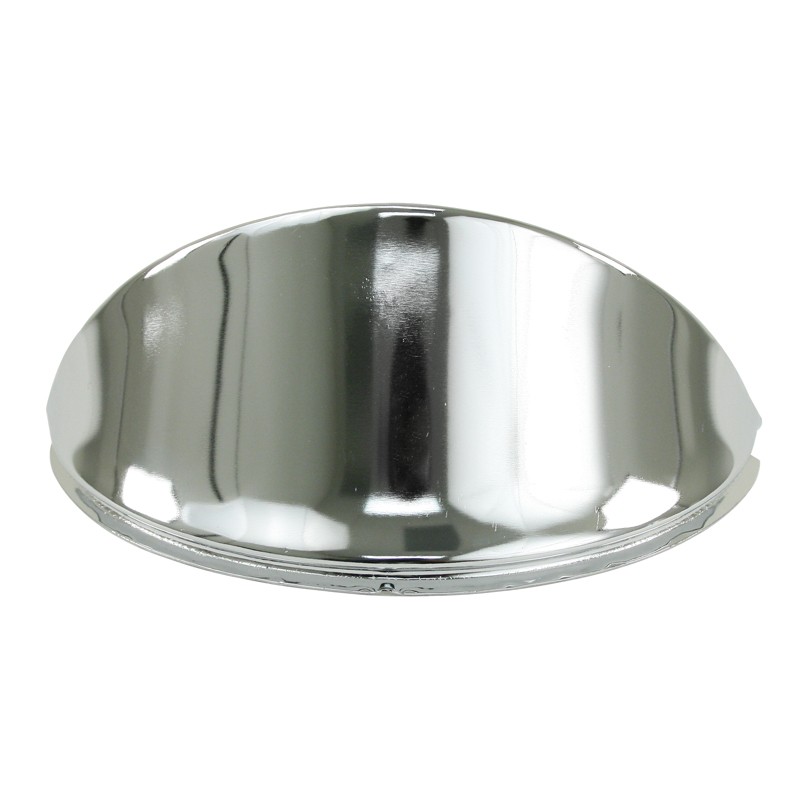 Headlight Eyebrow, Stainless Steel Smooth, Sold As Pair