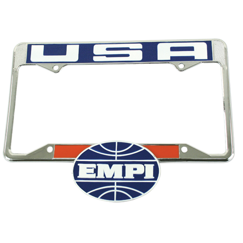 License Plate Frame, with EMPI Logo, Rear