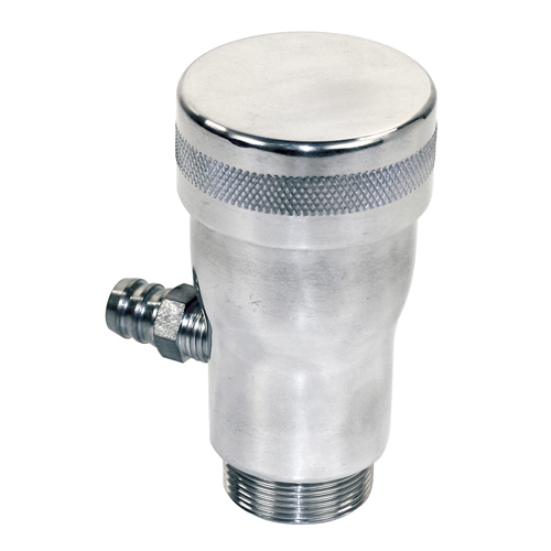 Oil Filler Extension, with Smooth Cap, Polished, for VW