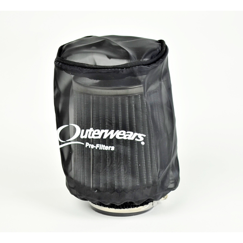 Outerwear Pre-Filter, 3.5 Round, 5 Tall, Black