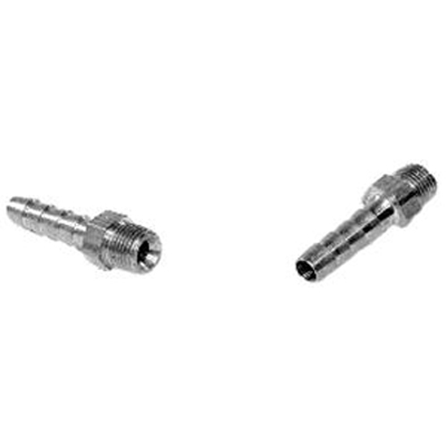 Barbed Fuel Line Fittings, for 1/4 Line, 1/8 NPT, Pair
