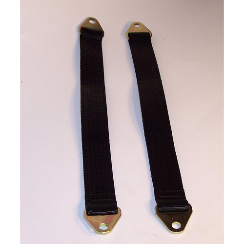 18 Limiting Straps, Double Woven, Pair