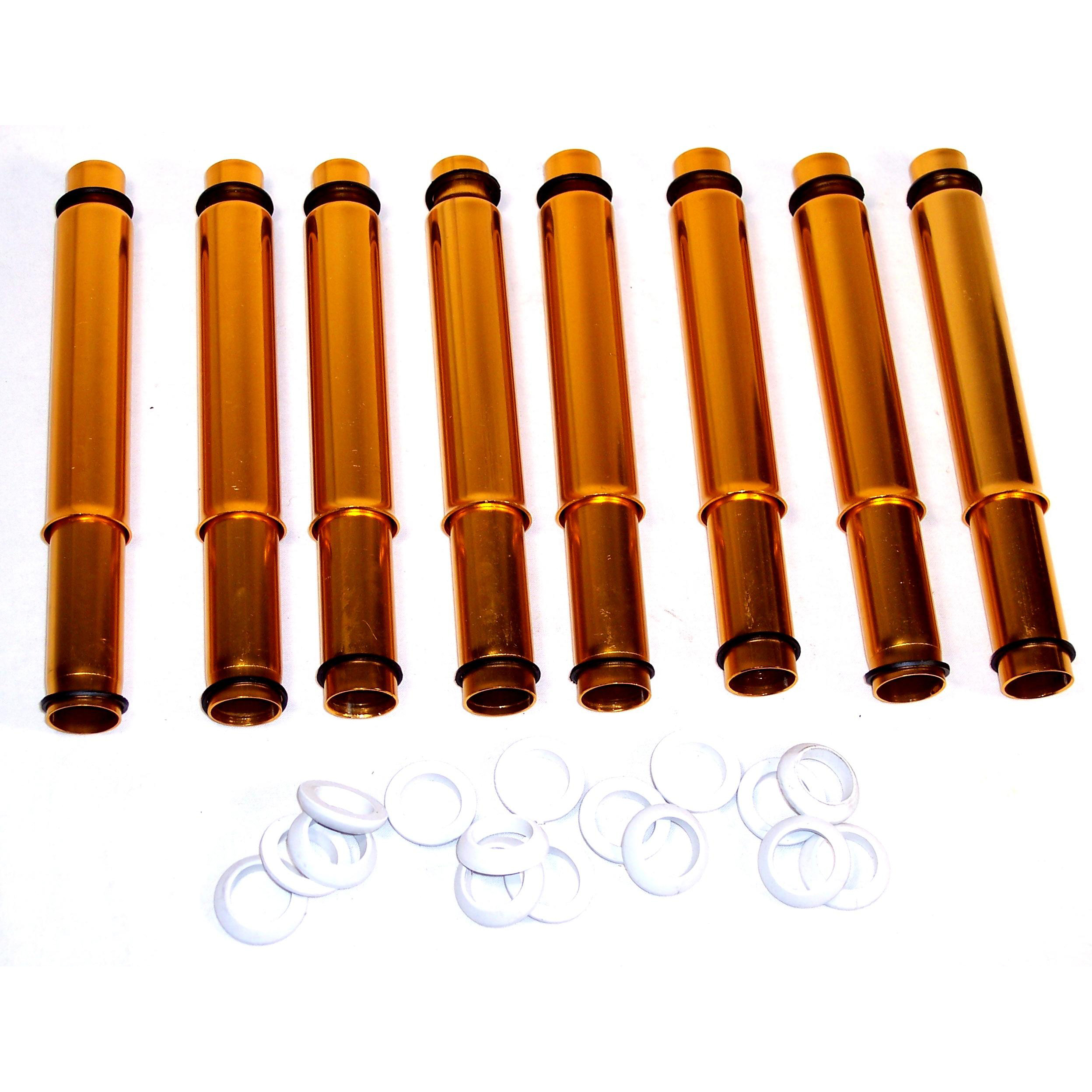ADJUSTABLE PUSH ROD TUBES GOLD VW Beetle, VW Bug, Dunebuggy, VW parts