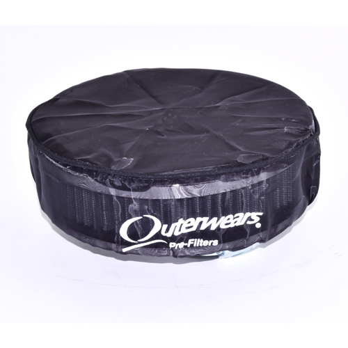 Outerwear Pre-Filter, 6.5 Round, 2.5 Tall, Black