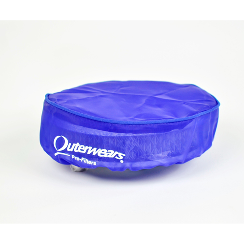 Outerwear Pre-Filter, 6.5 Round, 2.5 Tall, Blue