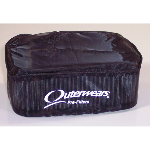 Outerwear Pre-Filter, 4.5 X 6.5, 2.5 Tall, Black