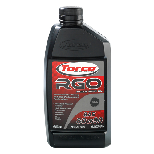 Torco RGO Racing Gear Oil, 80W 90, Case of 12