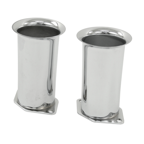 Velocity Stacks, for Idf Weber & HPMX Carbs, Pair 4 Inch