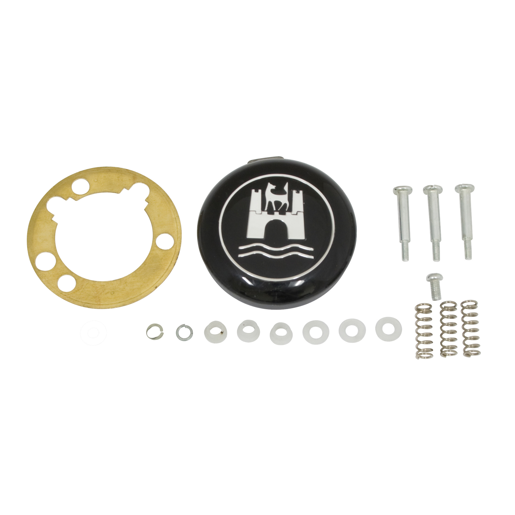 Horn Button Kit Replacement, For Beetle, Ghia & Type 3 VW Beetle, VW