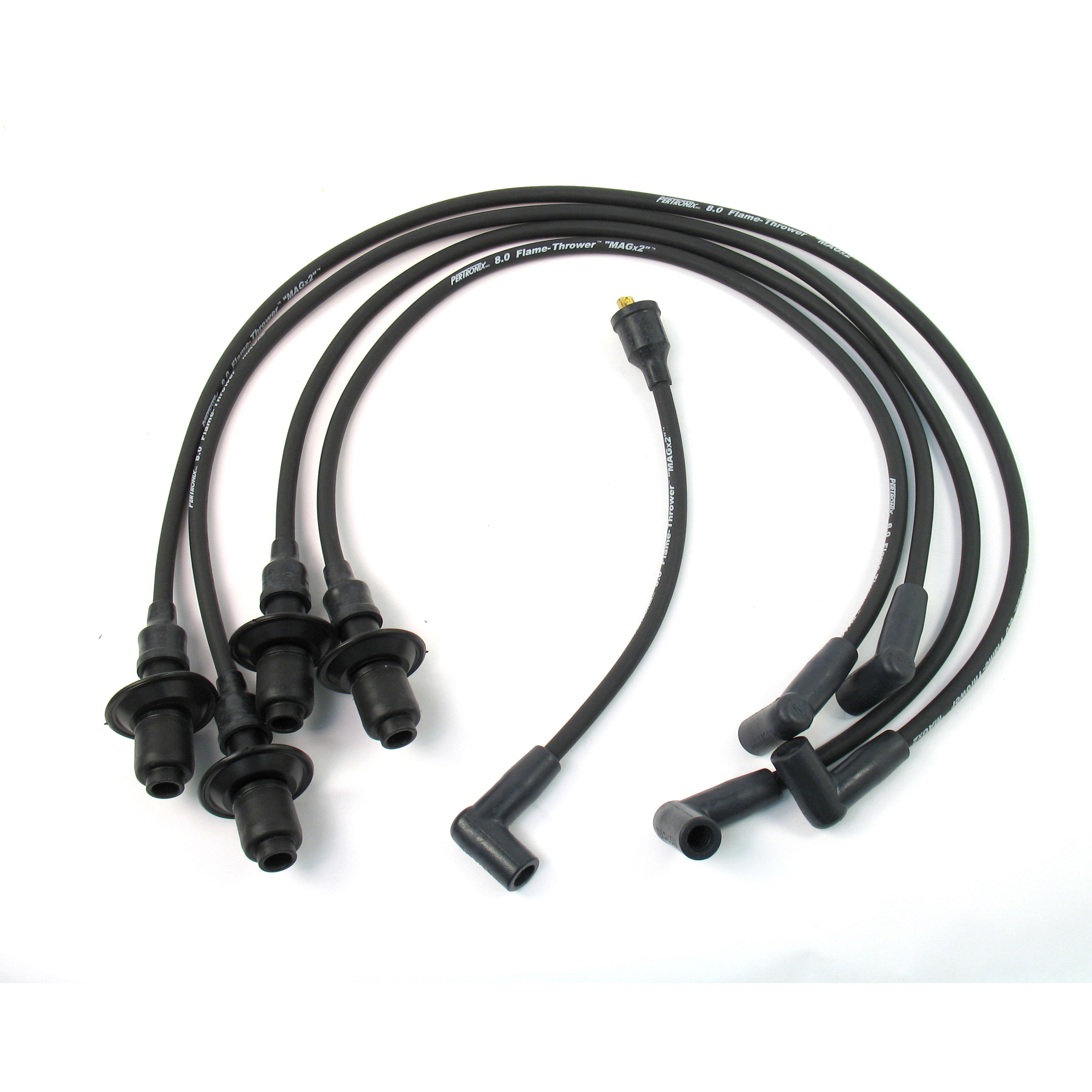 Pertronix 8mm Spark Plug Wires, Black, for HEI Style Caps VW Beetle, VW