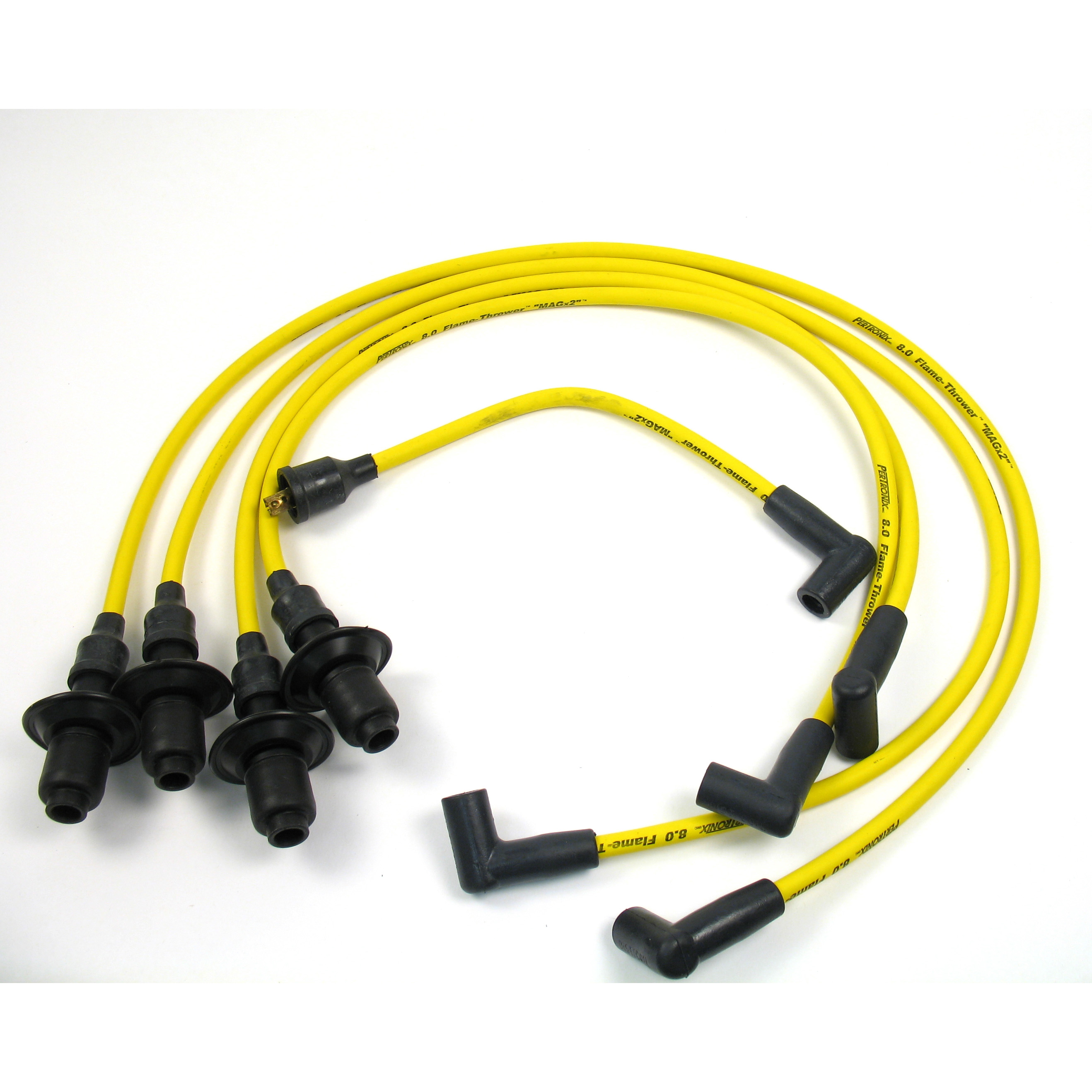 Pertronix 8mm Spark Plug Wires, Yellow, for HEI Style Caps VW Beetle