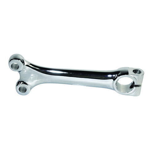 Pitman Arm, Chrome, for Ball Joint Tie Rods, Small Shaft