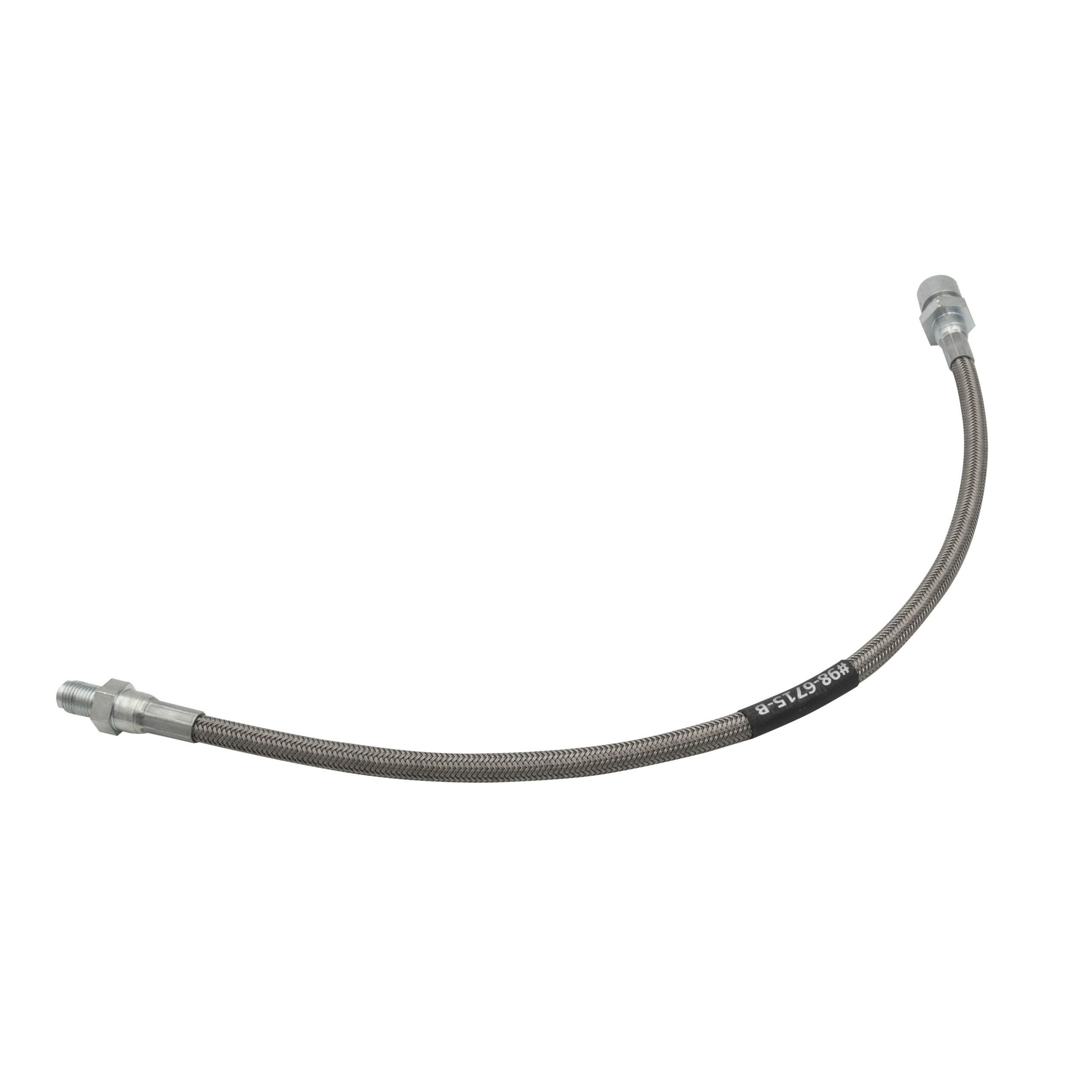 Stainless Brake Line, Front, Fits Beetle 6566, Sold Each VW Beetle, VW