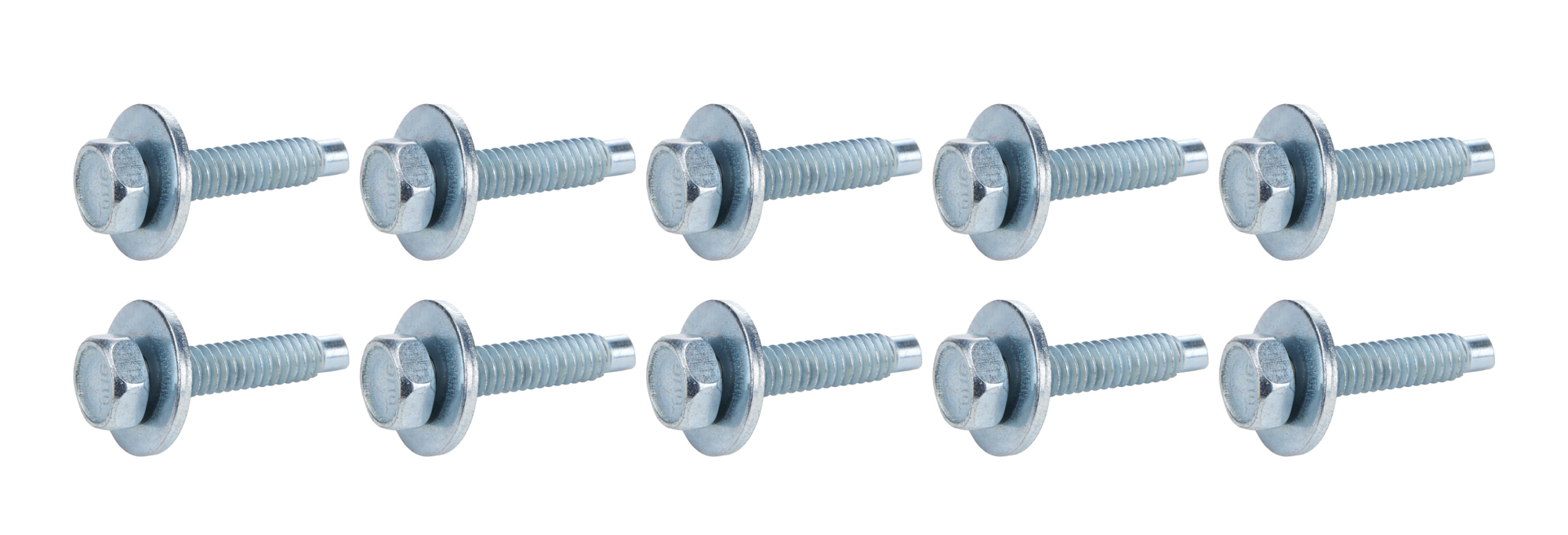 Body Bolt 1-1/8in 10pk Silver 