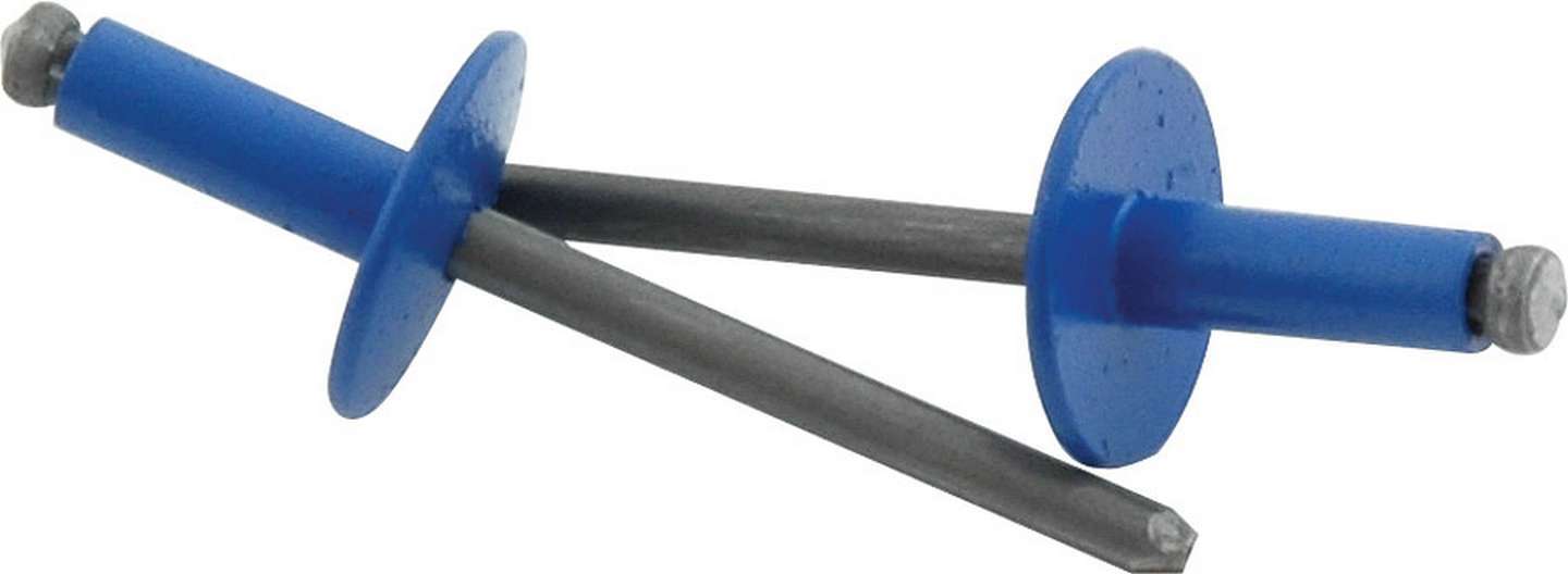 Large Head Rivet 250Pk Chevron Blue ALL18176