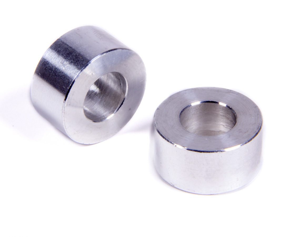 Flat Spacers Aluminum 1/2in Thick 1/2in ID 1in OD ALL18766