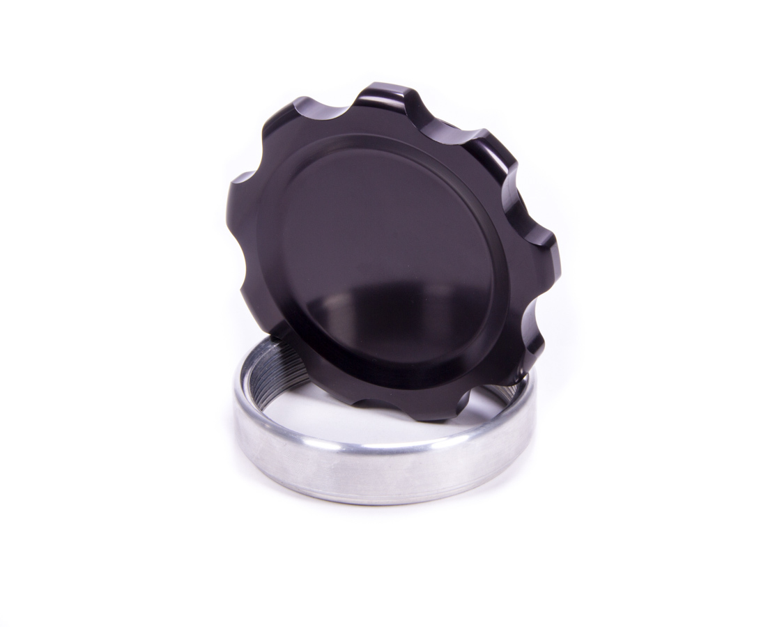 Filler Cap Black with Weld-In Aluminum Bung Large ALL36171
