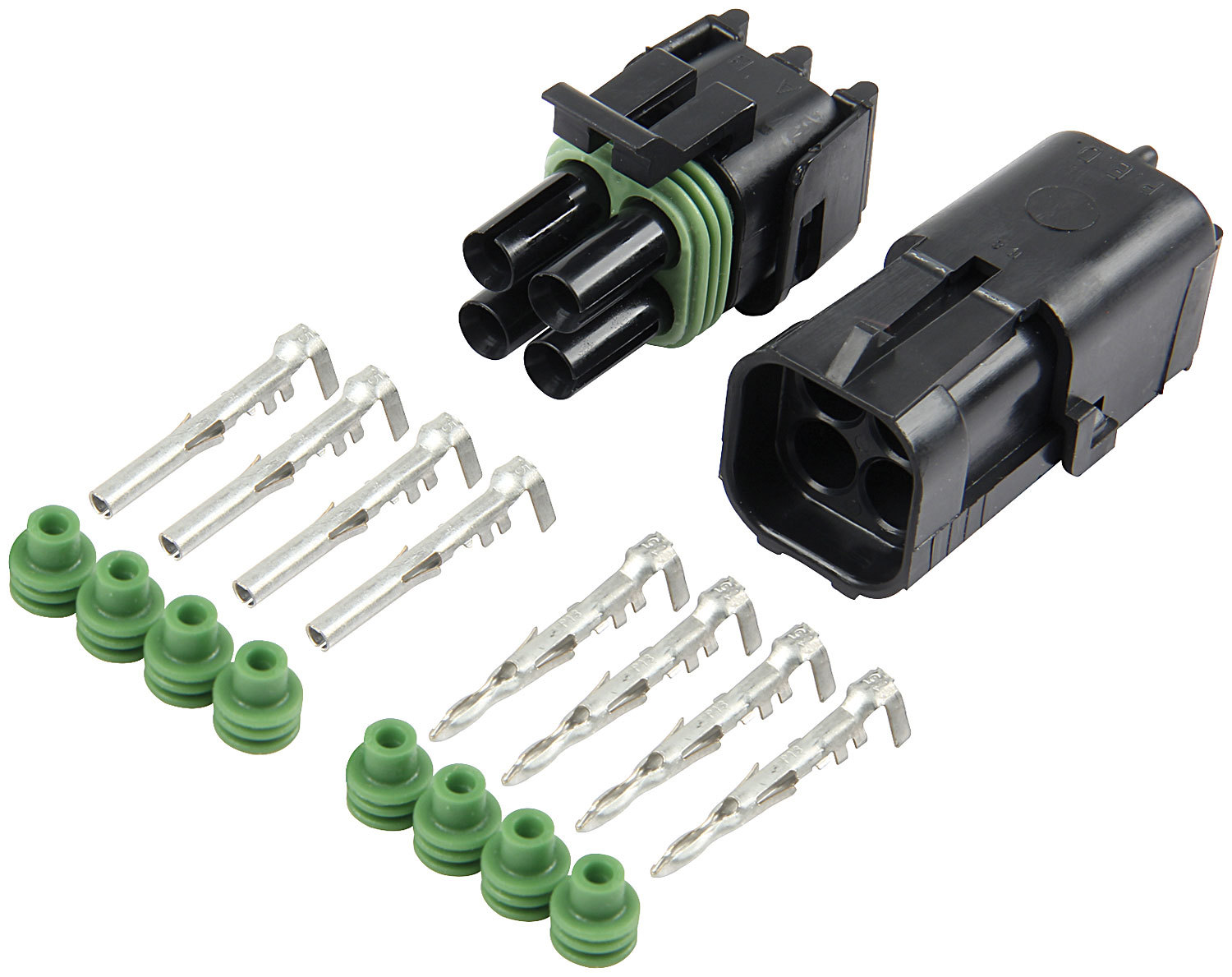 4-Wire Weather Pack Connector Kit Square ALL76269