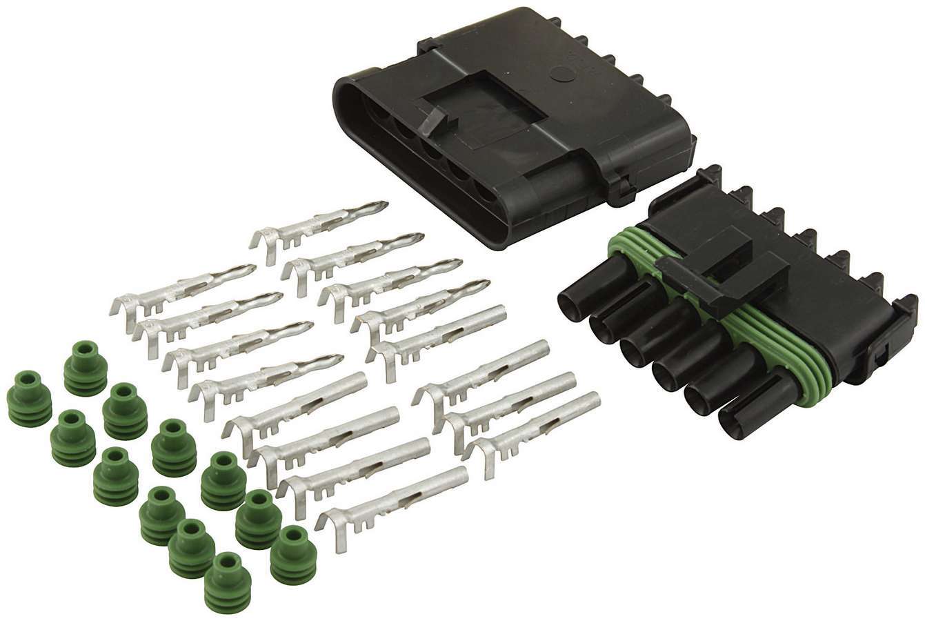 6-Wire Weather Pack Connector 