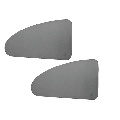 Grey Tinted Quarter Windows, For Beetle 65-77, pair