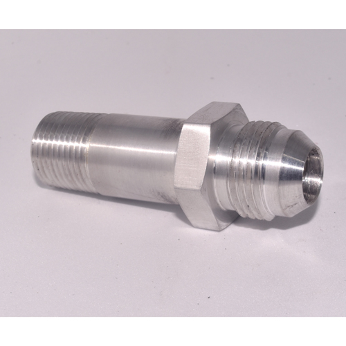 JayCee Full Flow Extension Adapter, Silver