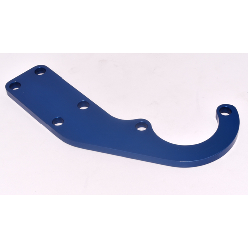Oil Filter Adapter Mount, JayCee Billet, Blue