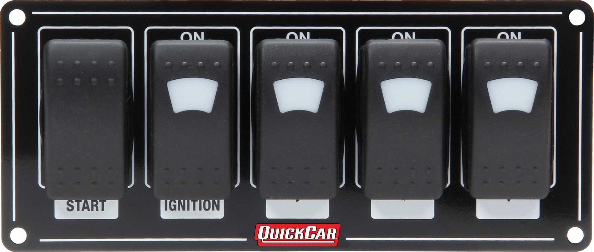 Rocker Switches Lit with Black Plate 52-866 VW Beetle, VW Bug, Dunebuggy,  VW parts, VW Beetle Parts