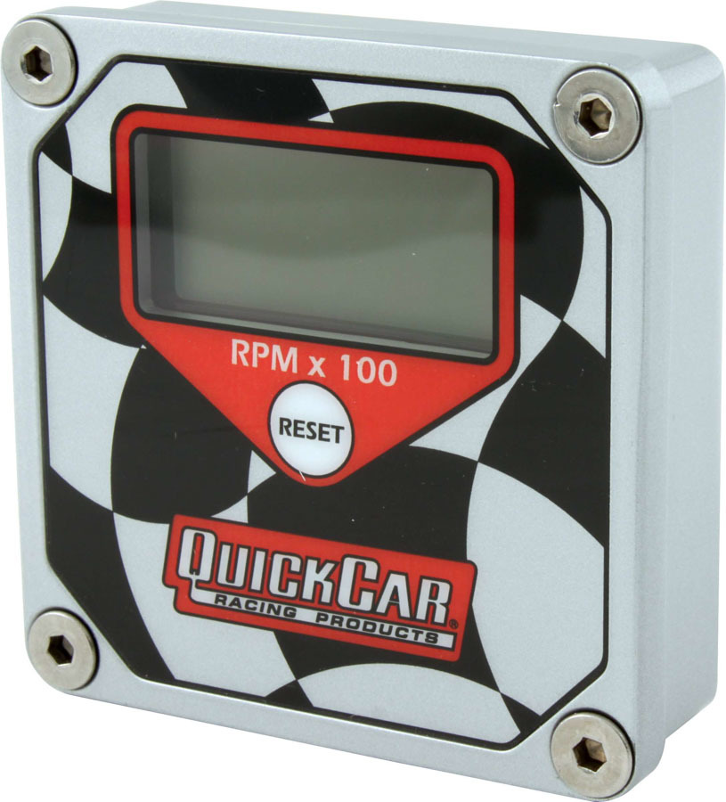 Checkered Flag Face LCD Tachometer 611-099