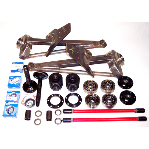 Trailing Arm Kit, 3X3 Arms, 930 CV Joints, for Type 1 Trans
