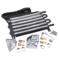 6 Pass Oil Cooler Kit, with Barbed Fittings
