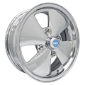 4 Spoke Wheel, All Chrome, 5.5 Wide, Fits 4 on 130mm VW