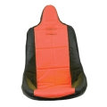 High Back Poly Seat Cover, Red