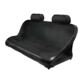 48 Off-Road Bench Seat, Black Vinyl with Black Fabric