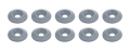 ALLSTAR PERFORMANCE ALL18695 Countersunk Washer Silver 10pk ALL18695