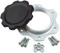 ALLSTAR PERFORMANCE ALL40137 Fuel Cell Cap and Bung JAZ 6-Bolt Black ALL40137