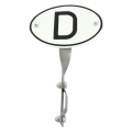 EMPI 15-2041-0 Origin Plate, D Logo