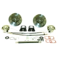 EMPI 22-2928-F Wide Disc Brake Kit, 5 On 205mm, E-Brake Short Spline Forged