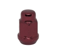 CUSTOM WHEEL ACCESSORIES 5308SPR 14mm 1.5 Lug Nut, 60 Degree Taper, Tall Red