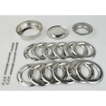 Latest Rage AC251078S Spark Arrestor, 3 Inch Weld On, 5 Inch Discs, Stainless