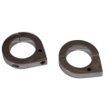 Latest Rage AC750127-1.75 Billet Light Mount Brackets, For 1-3/4 Tube, Pair