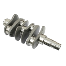 Crankshaft, 76mm, Forged Chromoly, 8 Dowel, Chevy Journals